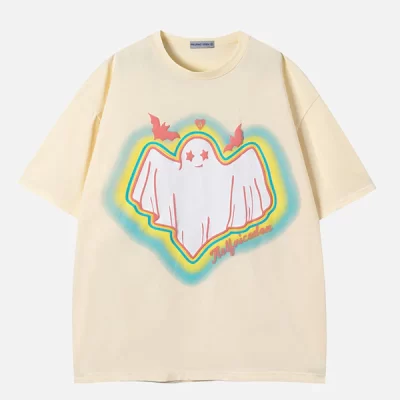 Aelfric Eden Ghost Print APRICOT Tee