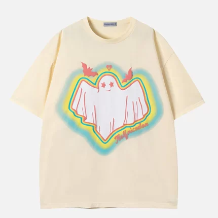 Aelfric Eden Ghost Print APRICOT Tee